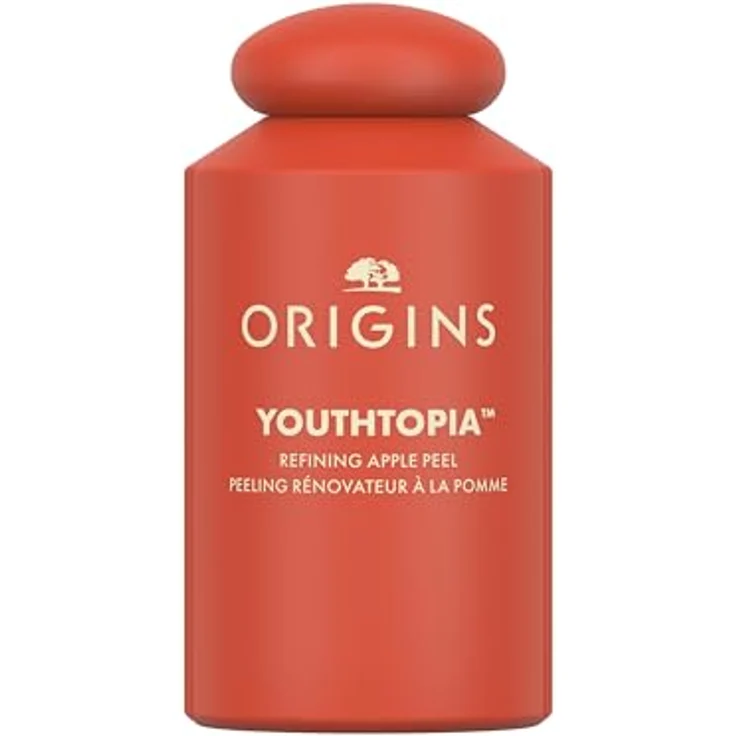 Origins Youthtopia Refining Apple Peel, Glättendes Gesichtspeeling für Damen, vegan, 100 ml – Bild 1