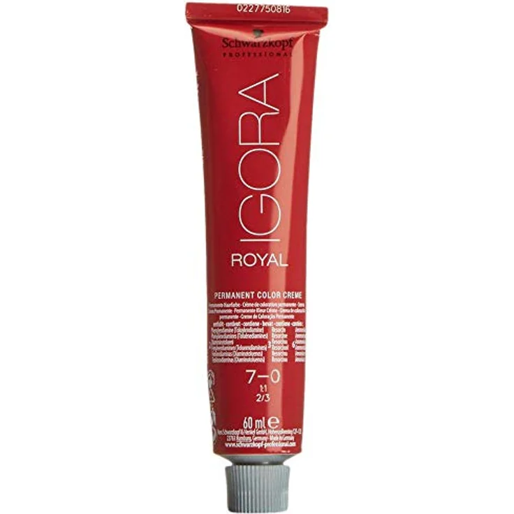 Schwarzkopf Igora Royal Premium-Haarfarbe 7-0 mittelblond 60 g – Bild 6