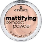 essence cosmetics mattifying compact powder, Puder, Nr. 11 pastel beige, nude, für Mischhaut, für trockene Haut, für unreine Haut, mattierend, matt, vegan, Nanopartikel frei (12g)