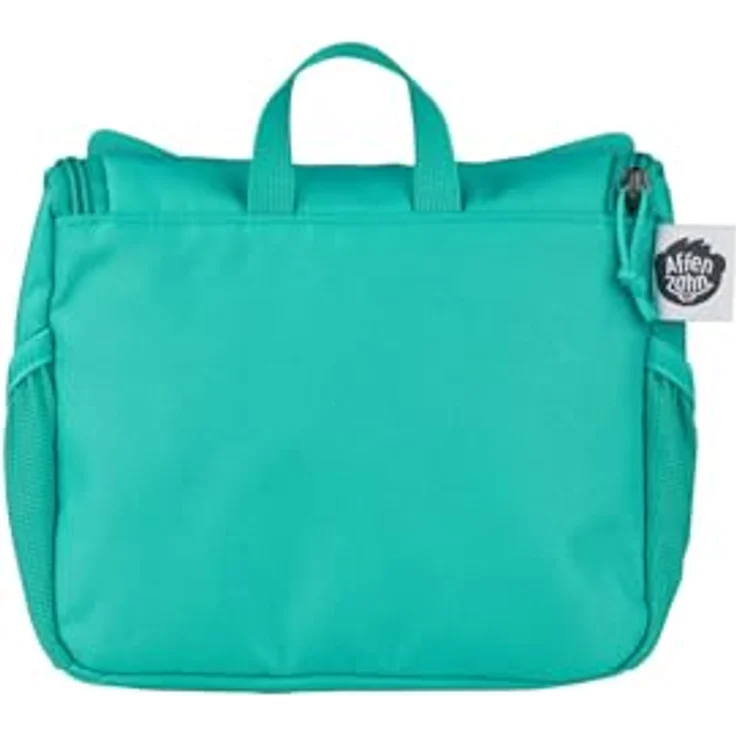 Affenzahn Necessaire Toilettentasche, Mehrfarbig, 2 l mit gestickten Details, Klett-Spiegel und umweltfreundlichem Material aus 50% recycelten PET-Flaschen – Bild 5