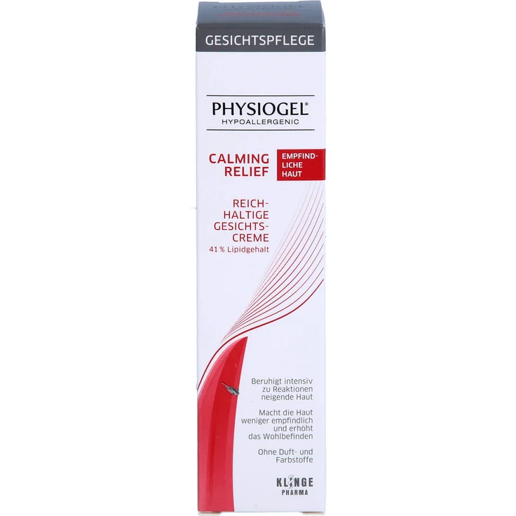 Klinge Pharma Physiogel Calming Relief Gesichtscreme, reichhaltig, 40 ml
