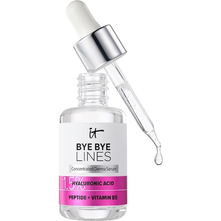 it Cosmetics Bye Bye Lines Serum, Gesichtsserum mit 1,5 % Hyaluronsäure und Vitamin B5, 30 ml