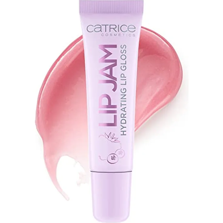 Catrice Lip Jam Hydrating Lip Gloss, Nr. 040, Pink, Anti-Aging, feuchtigkeitsspendend, natürlich, glänzend, vegan, ohne Alkohol, ohne Konservierungsstoffe, ohne Parabene, 1er Pack (10ml)