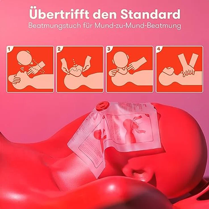 Purahelp KFZ-Verbandtasche Kombitasche, Erste-Hilfe-Set nach DIN 13164:2025 mit Warndreieck und Warnweste, europaweit gültig, sicher und übersichtlich verpackt – Bild 3