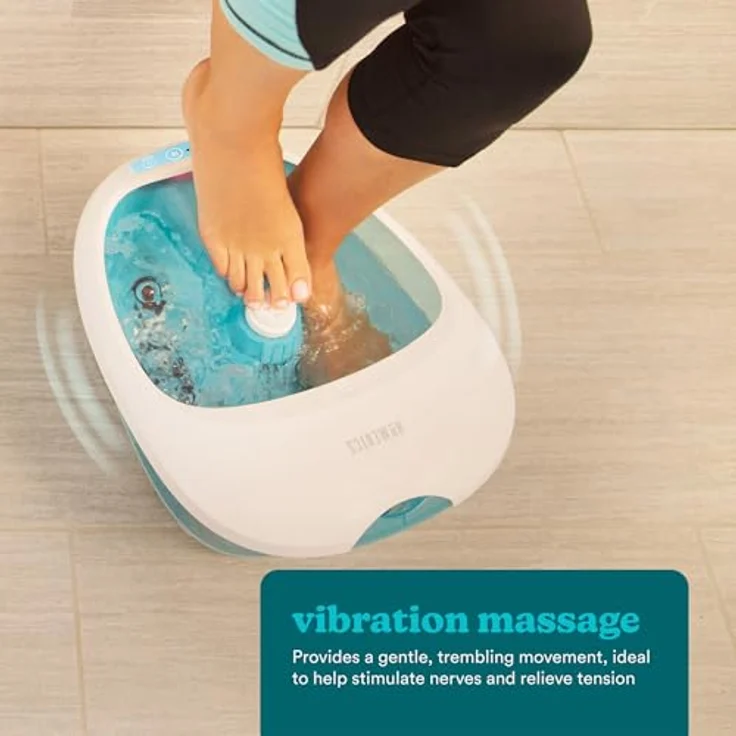 HoMedics FS-250-EU Spa Deluxe Fußsprudelbad mit Heizung – Bild 7