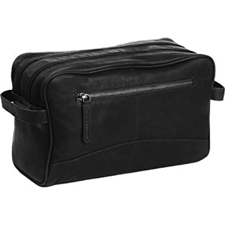 The Chesterfield Brand Stefan - Kulturbeutel Leder 29 cm black – Bild 5
