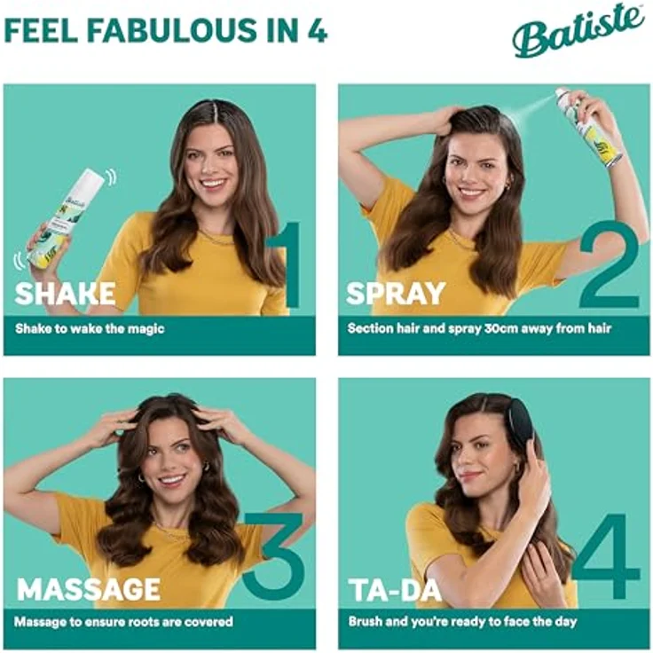 Batiste Volume Trockenshampoo 200 ml – Bild 7