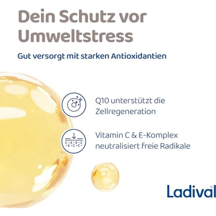 Ladival Antioxidativ Sonnencreme Gesicht LSF 50+, Pflege mit Anti-Pollution-Komplex, Vitamin C und E, schweißresistent, UVA- und UVB-Schutz, 50ml – Bild 7