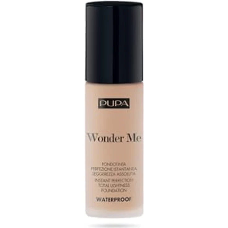 Pupa Wonder Me Fluid Foundation (030 Medium Beige Neutral) - Wasserfeste Foundation mit sofortiger Perfektion, langanhaltend und feuchtigkeitsbeständig - Größe 30 ml – Bild 1
