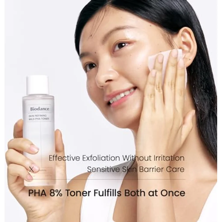 Biodance Skin Refining Mild PHA Toner, sanftes Peeling-Tonikum mit regenerierender Wirkung, 150 ml – Bild 2