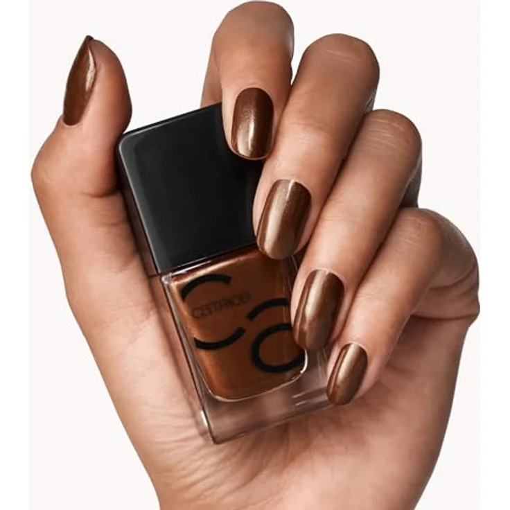 Catrice CATRICE ICONAILS Gel Lacquer, Nagellack, Nr. 172, Braun, langanhaltend, glänzend, acetonfrei, vegan, ohne Mikroplastikpartikel, ohne Konservierungsstoffe, 1er Pack (10.5ml) – Bild 4