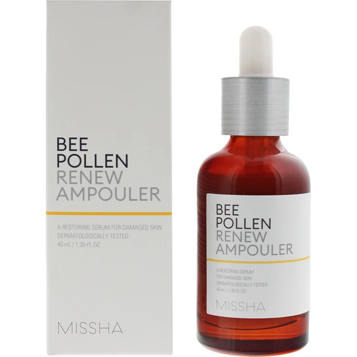 Missha Bee Pollen Renew Ampouler 40 ml, für eine gepflegte Haut