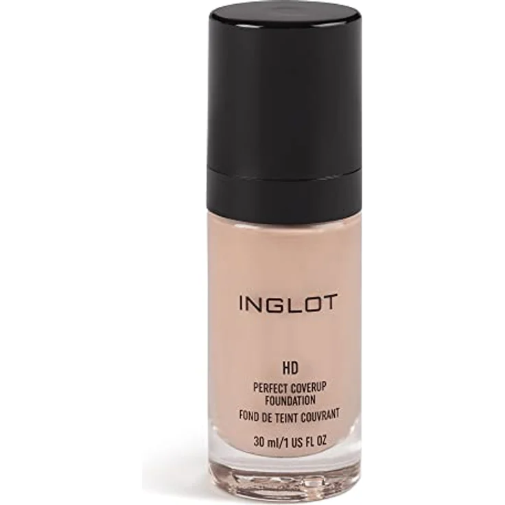 Inglot HD PERFECT COVERUP Foundation 30 ml, Nr. 72, hypoallergen, für jeden Hautton, mit HD-Pigmenten und weißem Trüffel-Extrakt – Bild 1