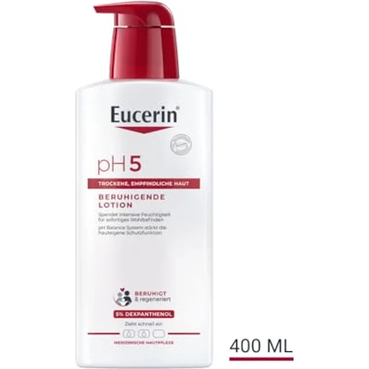 Eucerin Ph5 Lotion Empfindliche Haut M.Pumpe 400 ml  – Bild 8
