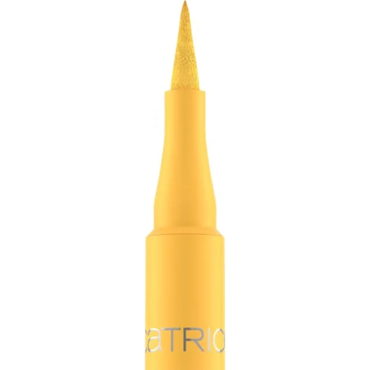 Catrice Calligraph Artist Matte Liner, Eyeliner, Nr. 040, Gelb, sofortiges Ergebnis, farbintensiv, matt, vegan, ohne Mikroplastikpartikel, Nanopartikel frei, ohne Parfüm, 1er Pack (1.1ml) – Bild 3