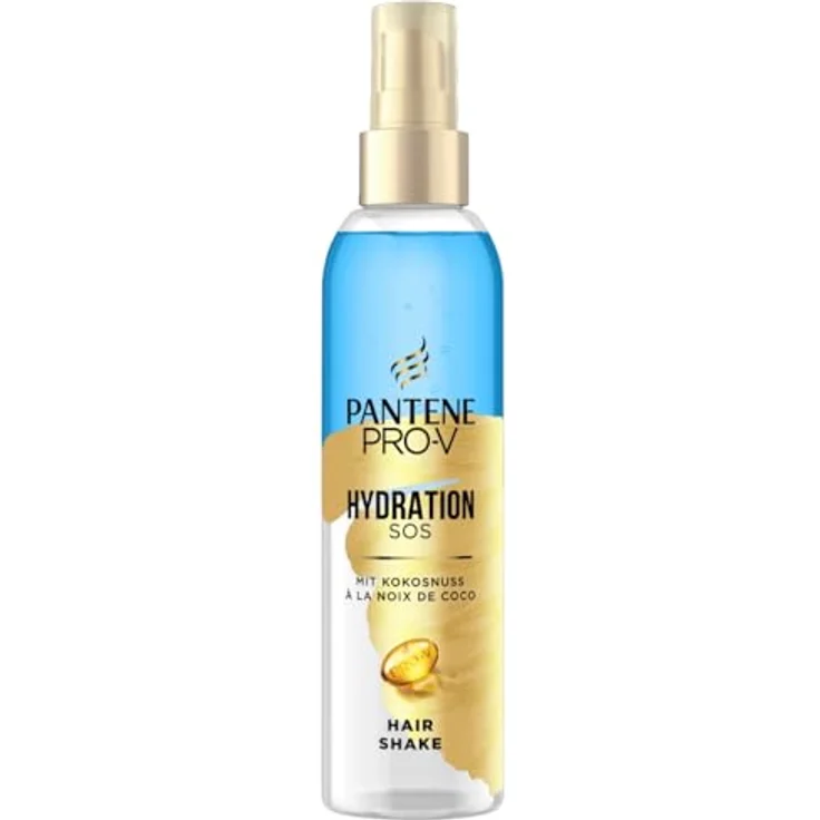 Pantene Pro-V Hydration SOS Hair Shake, Leave-in Haarpflegespray mit Kokosnuss, 150ml - spendet sofortige Feuchtigkeit und macht das Haar geschmeidig – Bild 2