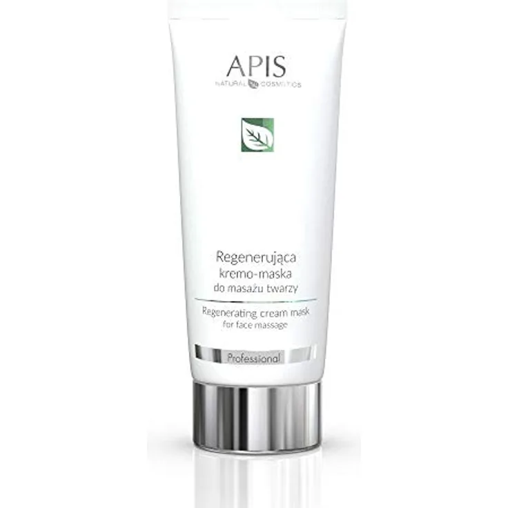 APIS Regenerierende Creme-Maske zur Gesichtmassage mit Mandelöl, Shea-Butter, Hyaluronsäure, Hydromanil und Aminosäuren | Regeneration, Hydrierung und Entspannung | 200 ml