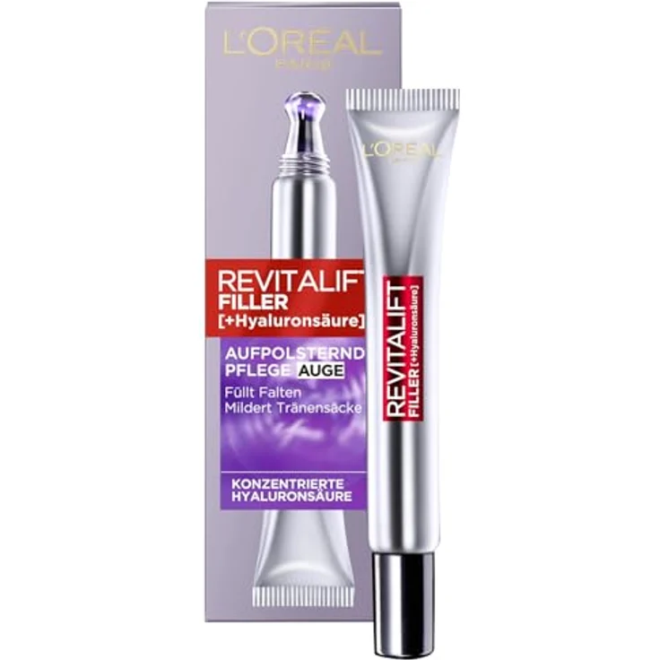 L'Oréal Paris Revitalift Filler Auge Augencreme 15 ml – Bild 1
