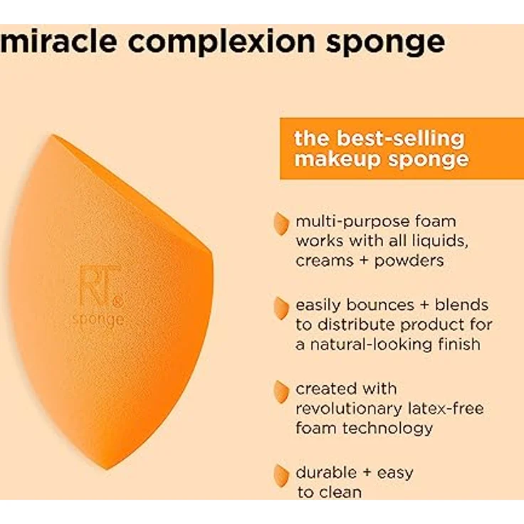 Real Techniques Mcs Case Make-up Schwamm, Dekorative Kosmetik Make-up Accessoires – Bild 6