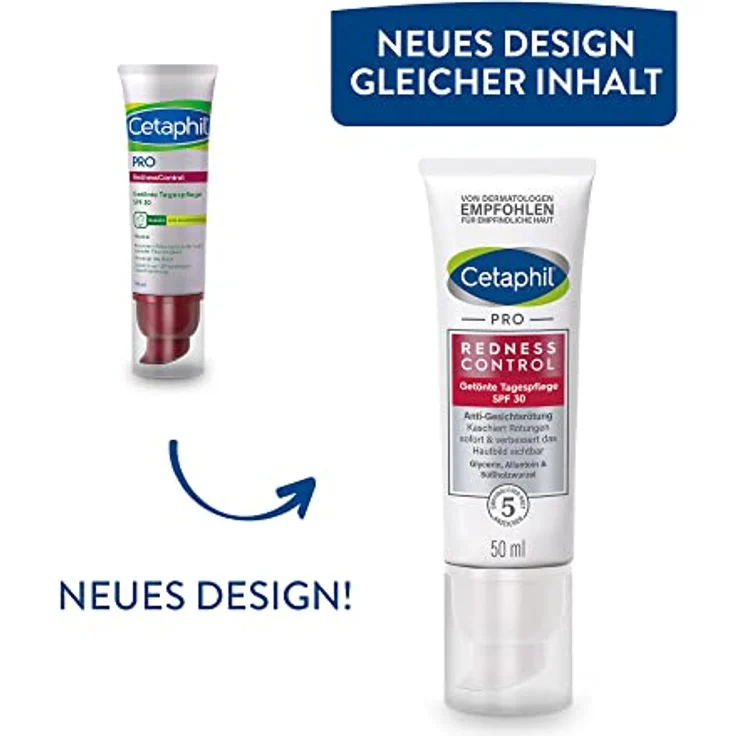 Cetaphil Produkte Cetaphil Produkte Cetaphil Redness Control Getönte Tagespflege SPF 30 Gesichtscreme 50 ml – Bild 2