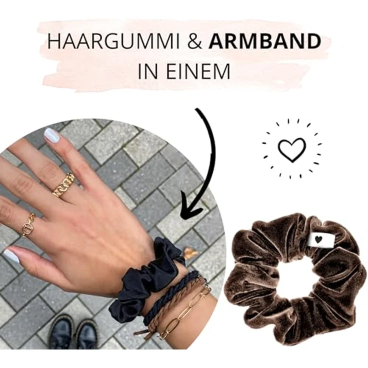 Bellody Original Scrunchie Mocha Brown – Bild 8