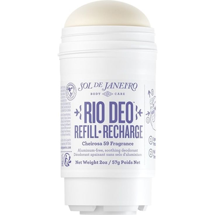 Sol de Janeiro Cheirosa 59 Delícia Drench Rio Deo, Aluminiumfreies Deodorant mit feuchtigkeitsspendender Formel, 57 g