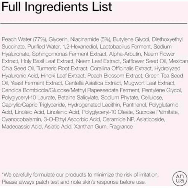 Anua Peach 70% Niacin Serum, hydratisierendes Gesichtsserum mit Poren- und Faltenverfeinerung, 30 ml – Bild 8