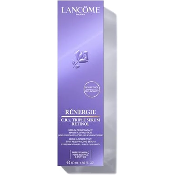 Lancôme Rénergie CRX Triple Serum Retinol, Gesichtsserum mit Faltenreduzierung und einheitlichem Hautton, 50 ml – Bild 2