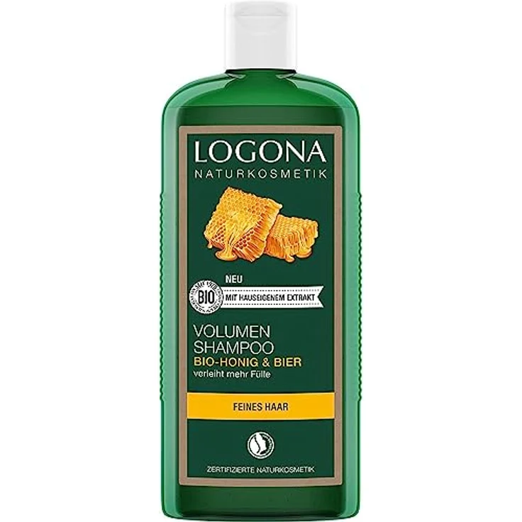 Logona Volumen-Shampoo Bier & Honig 500 ml – Bild 2