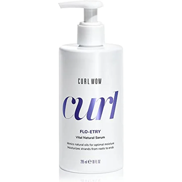 Color Wow Haarserum Lockiges Haar "Flo-Etry", Hitzeschutz Locken Anti-Frizz, Curl Wow Hair Serum, Geschmeide Locken intensive Haarpflege, 295ml – Bild 1