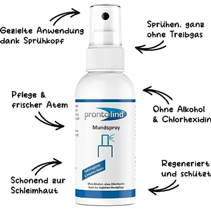 Pronto med Prontolind Mundspray 75 ml – Bild 3