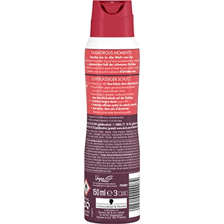 FA Deospray Glamorous Moments, 150ml – Bild 2