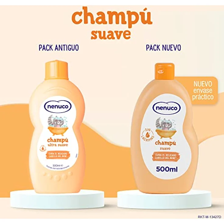 Nenuco Mildes Baby-Shampoo mit süßer Mandelmilch, ohne Tränen, 500 ml – Bild 5