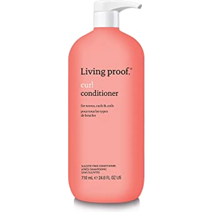 Living Proof Curl Conditioner | Feuchtigkeitsspendende Locken-Spülung für kraftvolle & gesunde Locken | Vegan, ohne Parabene, Silikone, Sulfate | 710ml