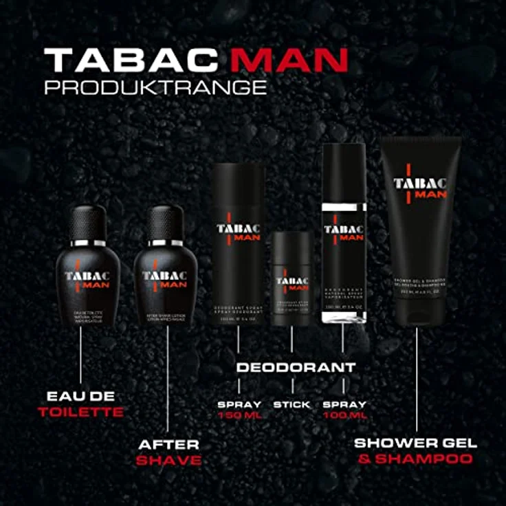 Tabac Tabac Man Set Eau de Toilette (EdT) 30 ml + Duschgel 75 ml + Deodorant 50 ml – Bild 6