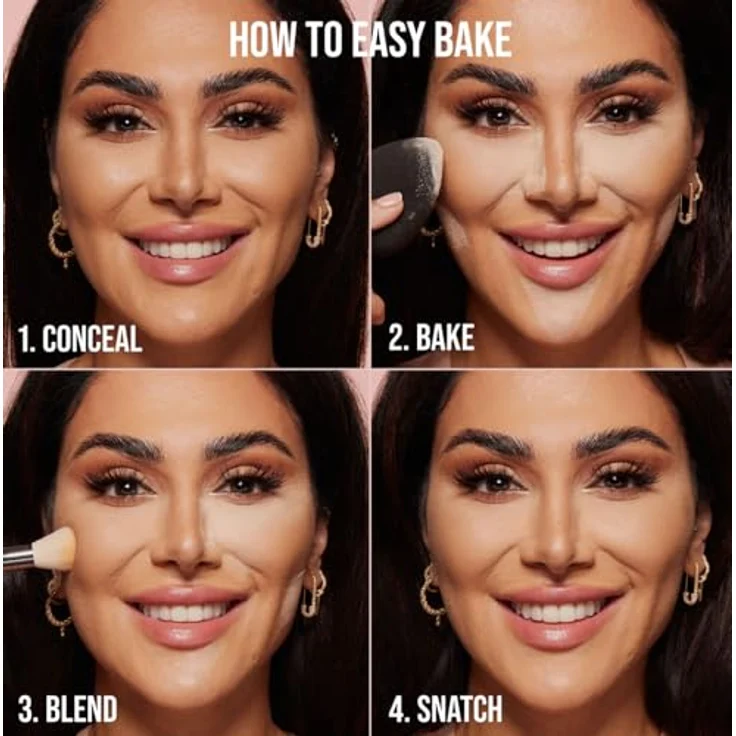 HUDA BEAUTY Baby Bake - Loose Baking & Setting Powder Puder 6 g Banana Bread – Bild 6