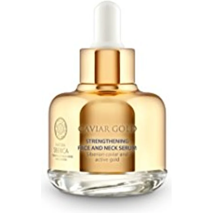 Natura Siberica Natura Siberica Caviar Gold Strengthening Face And Neck Serum Serum do twarzy i szyi wzmacniające 30 ml - Hochwertiges Gesichtsmasken Serum – Bild 1