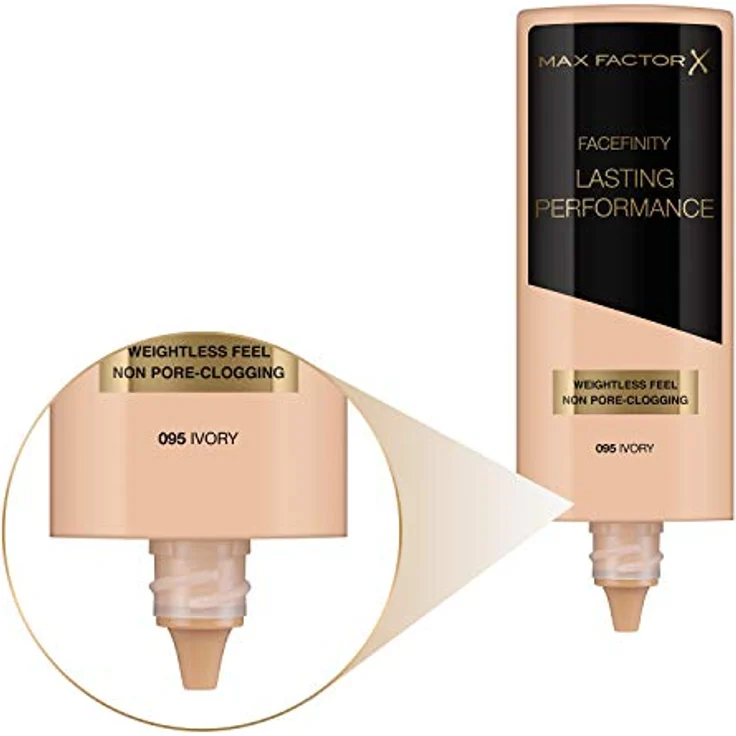 Max Factor Lasting Performance Foundation 35 ml 095 Ivory – Bild 5