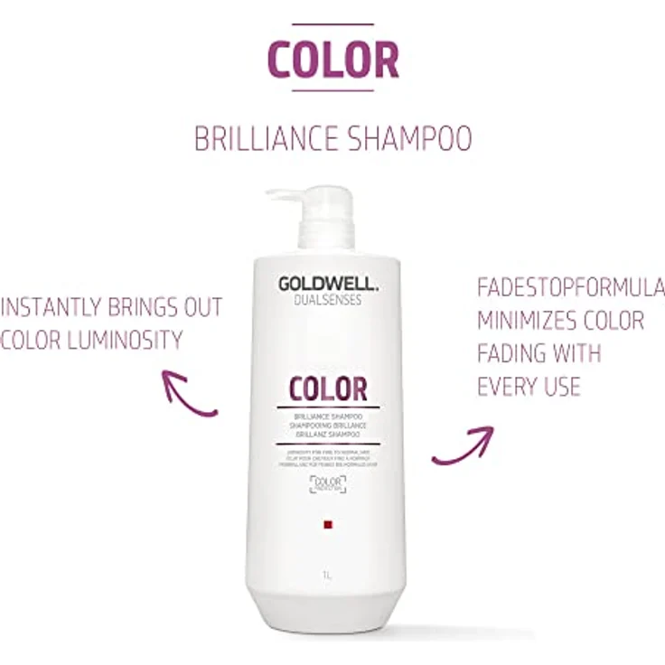 Goldwell Dualsenses Color Brilliance Shampoo 1000 ml – Bild 2