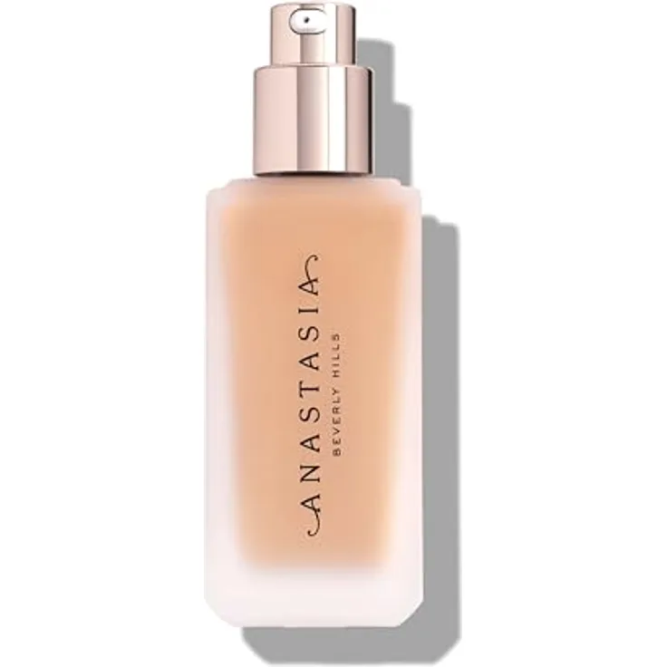 Anastasia Beverly Hills Impeccable Blurring Second-Skin Matte Foundation, Flüssiges Make-Up für mittlere bis volle Deckung, Farbton 4WP, 35 ml