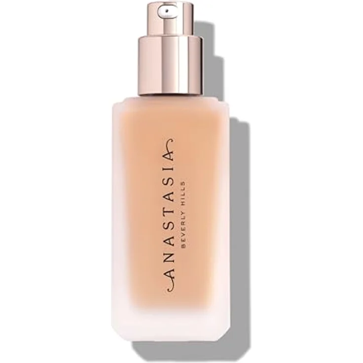 Anastasia Beverly Hills Impeccable Blurring Second-Skin Matte Foundation, Flüssiges Make-Up für mittlere bis volle Deckung, Farbton 4WP, 35 ml – Bild 1