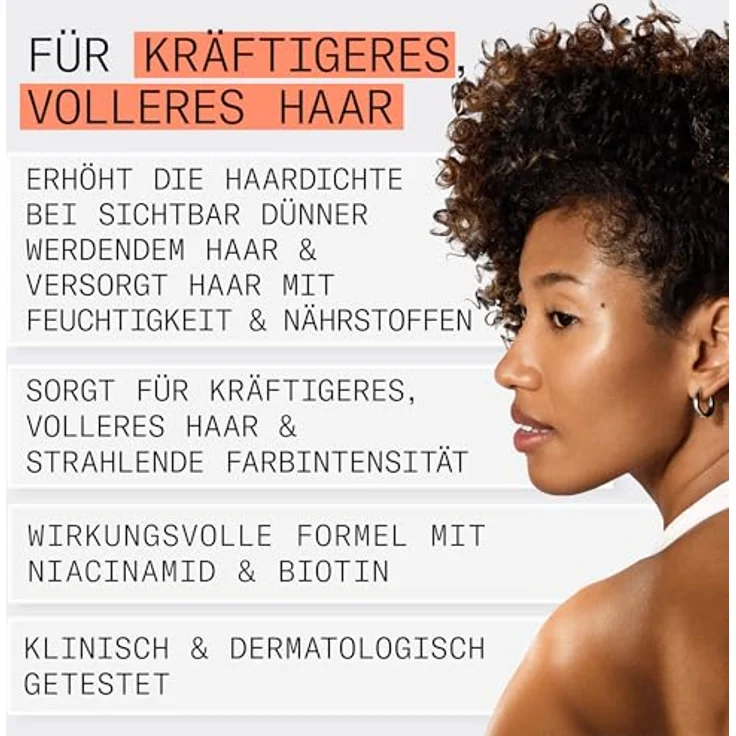 NIOXIN Scalp + Hair System 4 Conditioner - Haarspülung für strapaziertes, sichtbar dünner werdendes Haar - mit Biotin, Koffein & Niacinamid (1 l) – Bild 4