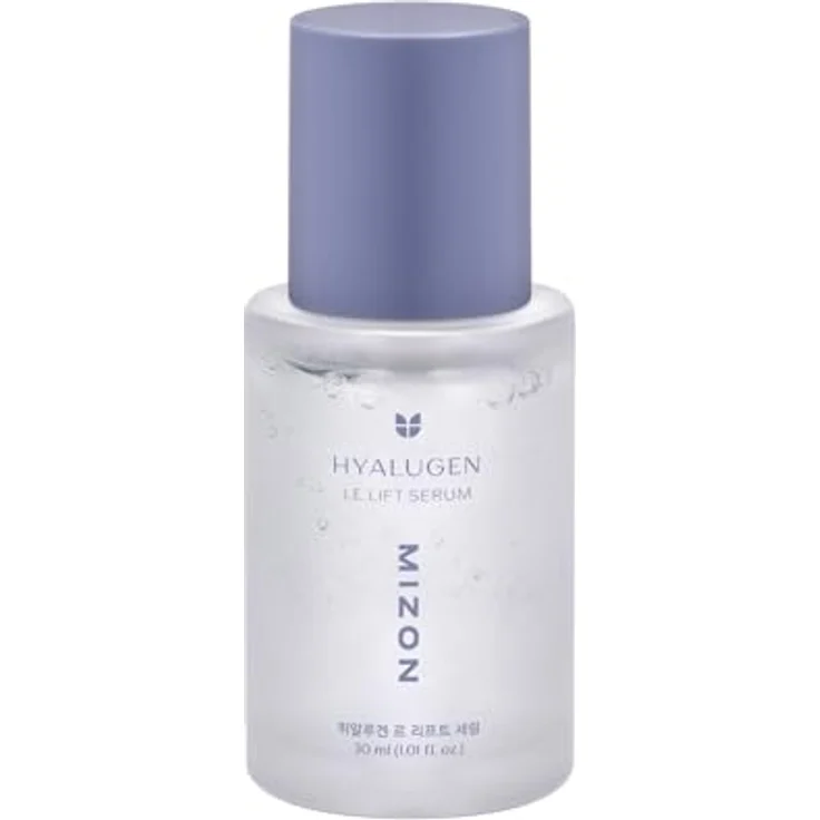 MIZON HYALUGEN LE LIFT SERUM 30ml, Innovative Hyaluronsäure-Kollagen-Formel für straffe, hydratisierte Haut, verbessert Hautton und Textur, geeignet für empfindliche Haut – Bild 1