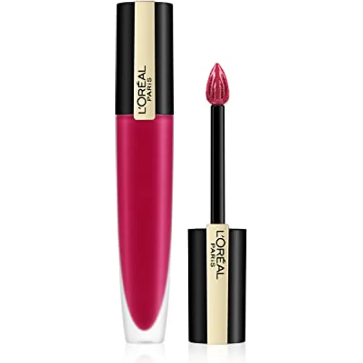 L'Oréal Paris Rouge Signature 114 I Represent, ultra-leichter und hochpigmentierter matter Ink-Lippenstift, 7 ml