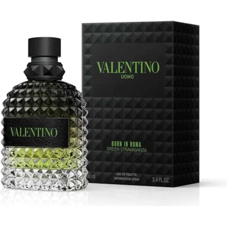 Valentino Born in Roma Green Uomo EDT 100ML, Intensiver Herrenduft von Valentino – Bild 1