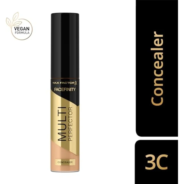 Max Factor Facefinity Multi-Perfector Concealer, alles in einem, kaschiert Unvollkommenheiten, sofortige Aufhellung, natürliches Finish, leicht, vegan, personalisierbare Abdeckung, 3C, 11 ml – Bild 2