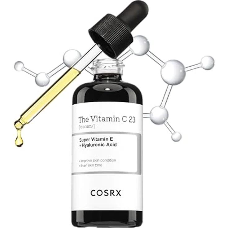 Cosrx Vitamin C 23 Serum, Gesichtsserum mit 23% reinem Vitamin C, Hyaluronsäure & Super Vitamin E, 20 g – Bild 1