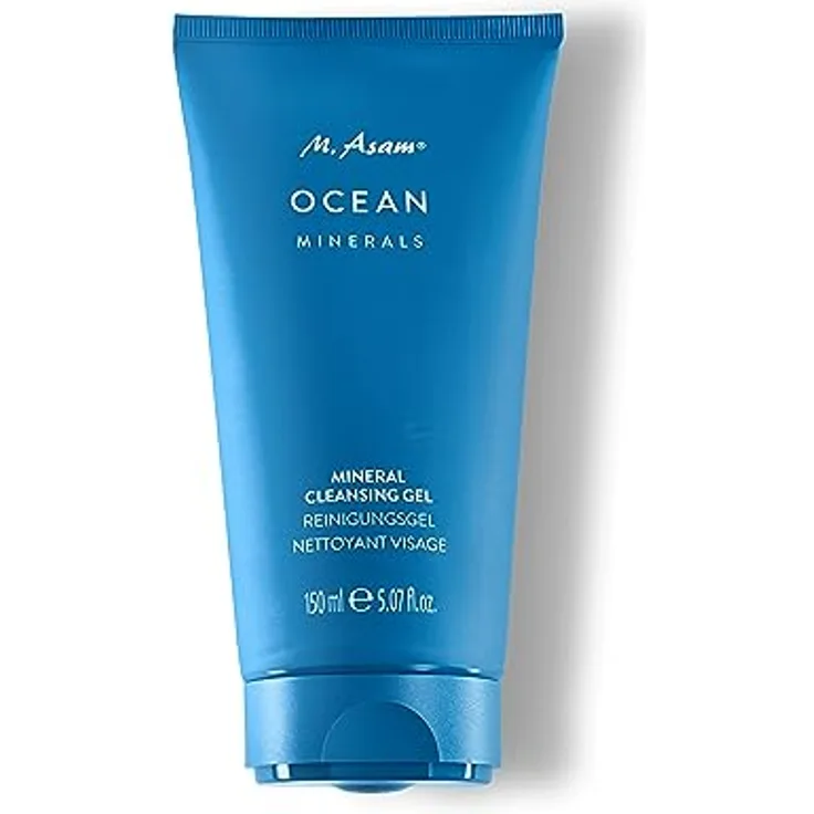 M. Asam OCEAN MINERALS Mineral Cleansing Gel (150 ml) – Reinigungsgel für eine sanfte & gründliche Reinigung, remineralisiert die Haut mit maritimen Wirkstoffen & Aloe Vera spendet Feuchtigkeit
