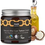 Fair Squared Vegane Natural After Care Tattoo Creme 100 ml – Naturkosmetik After Tattoo Pflege Feuchtigkeit – Fairtrade & Vegan – Tattoo Creme frisches Tattoo ohne Parabene
