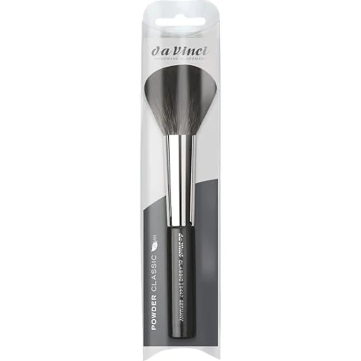 Da Vinci Puderpinsel Rund, extrafeine wellige Kunstfasern, hygienisch und langlebig, 1 ct – Bild 4